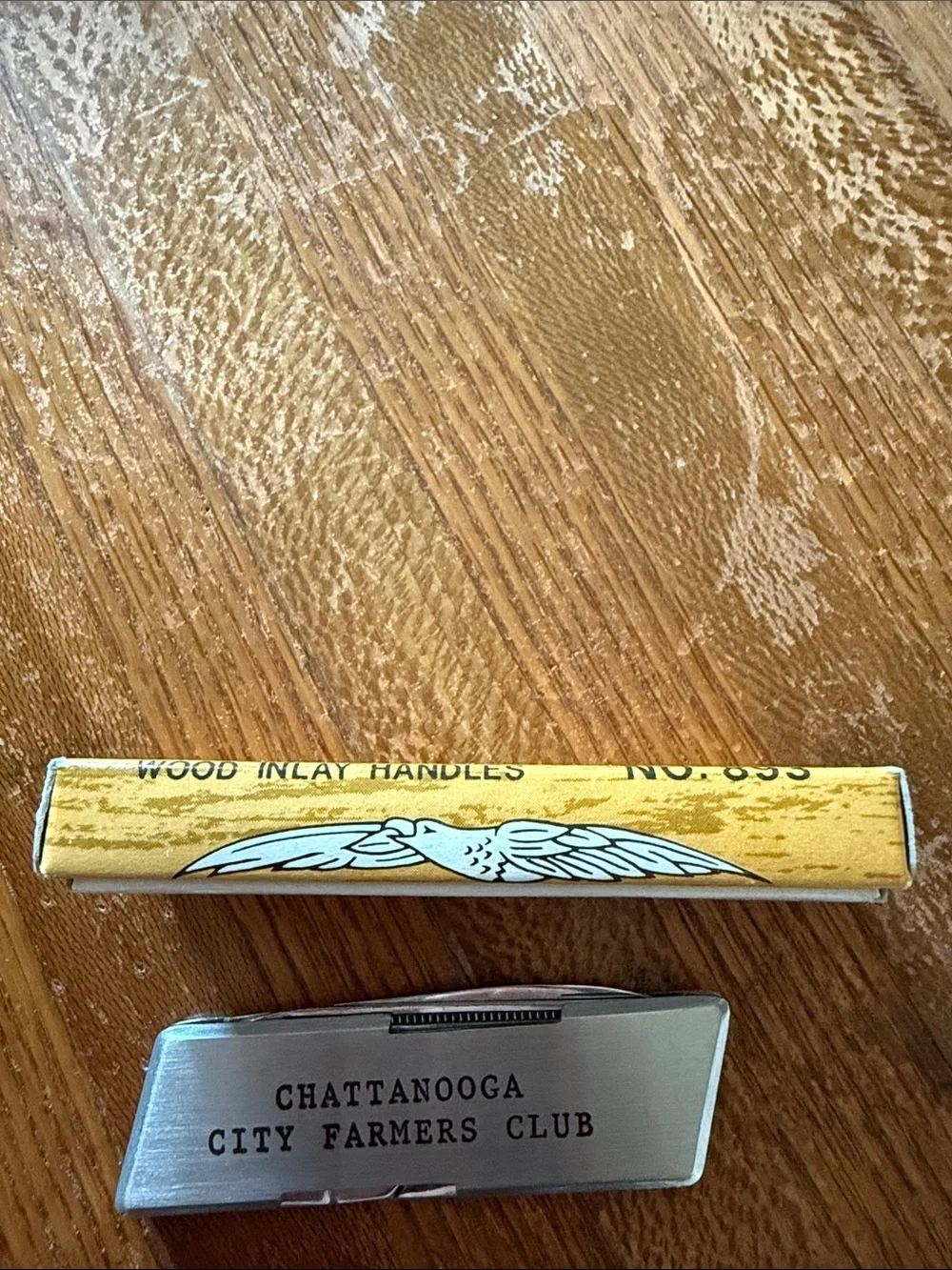 CHATTANOOGA CITY FARMERS CLUB Engraved Money Clip - Silver